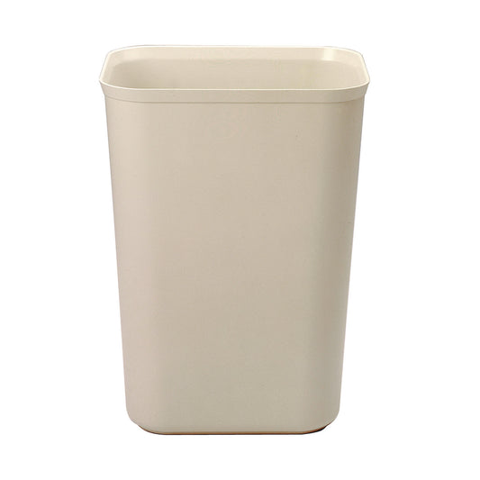 RCP254400BG Fiberglass Wastebasket, 10 gal, Fiberglass, Beige