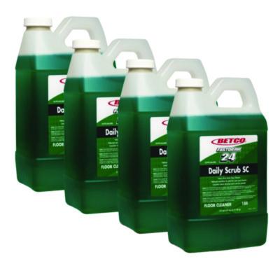 BET1884700 Daily Scrub SC FastDraw Floor Cleaner, Characteristic Scent, 2 L Bottle, 4/Carton BETCO CORPORATION