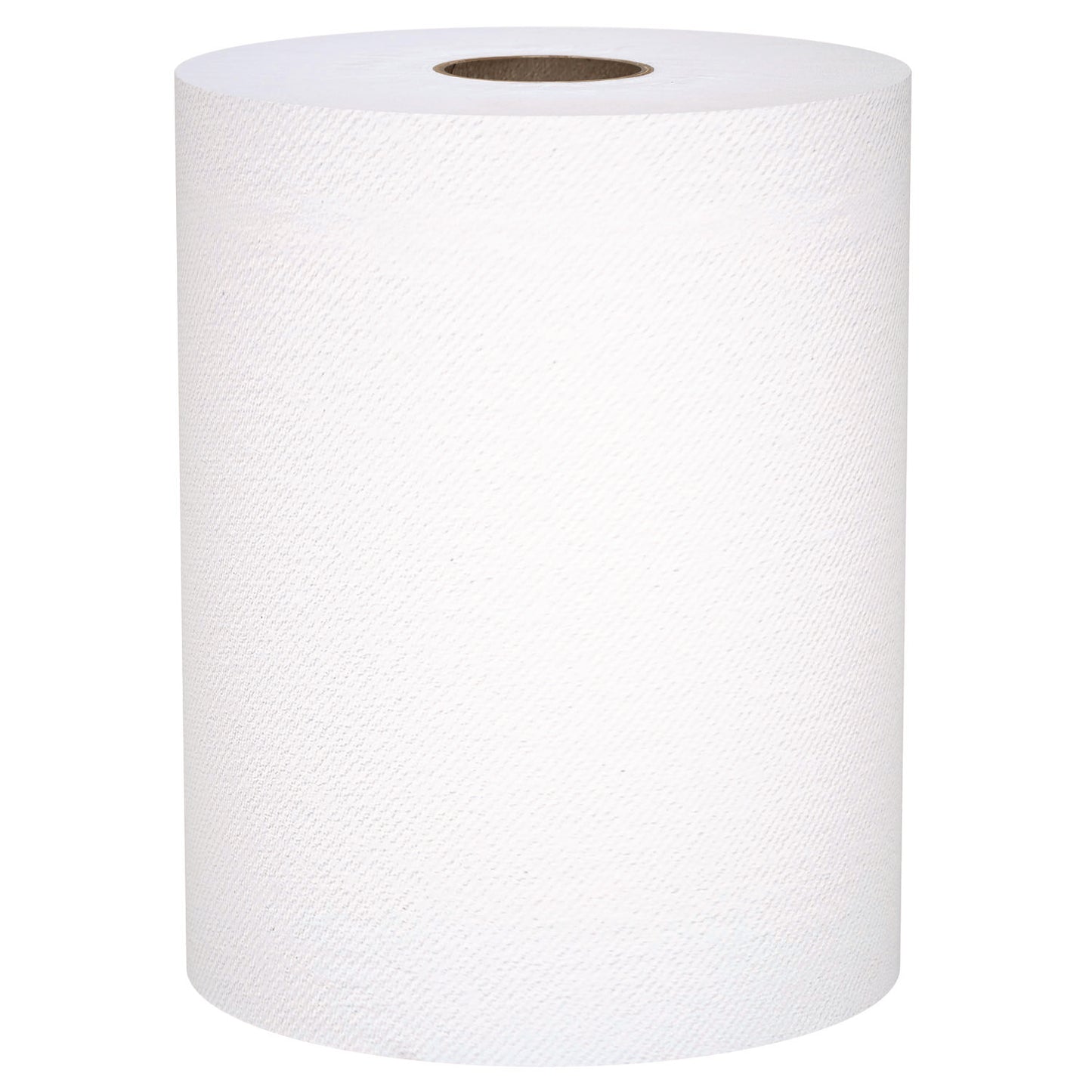 KCC56158 Universal 100% Recycled Fiber Hard Roll Paper Towels, 1-Ply, 8" x 800 ft, White, 6 Rolls/Carton