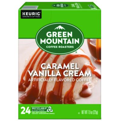 GMT6700 Caramel Vanilla Cream Coffee K-Cups, 24/box