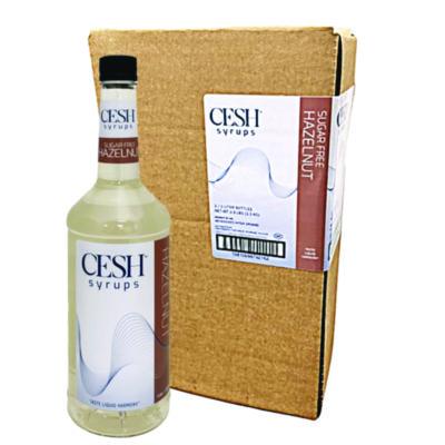 CEHGRE79216 Sugar-Free Hazelnut Syrup, 33.81 oz Bottle, 2/Carton