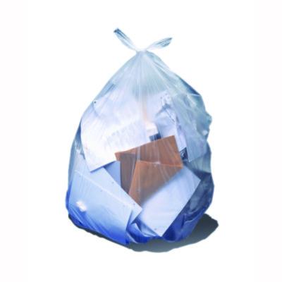 HERH8647AC Low Density Can Liners, 56 gal, 1.5 mil, 43 x 47 Clear, Flat Pack, 100/Carton HERITAGE