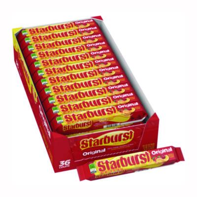 SBRMMM01151 Original Fruit Chews, Cherry; Lemon; Orange; Strawberry, 12 Pieces/Pack, 36 Packs/Box