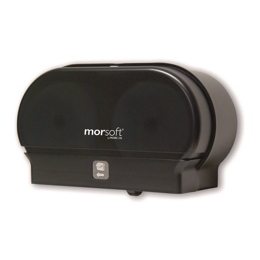 MORM1005 Morsoft Small Core Tissue Dispenser, 11.86 x 5.48 x 7.32, Black Translucent
