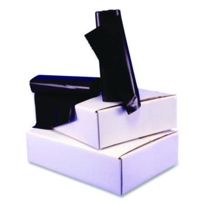 GENRM385820 Low Density Can Liners, 60 gal, 2 mil, 38" x 58", Black, 10 Bags/Roll, 10 Rolls/Carton GEN