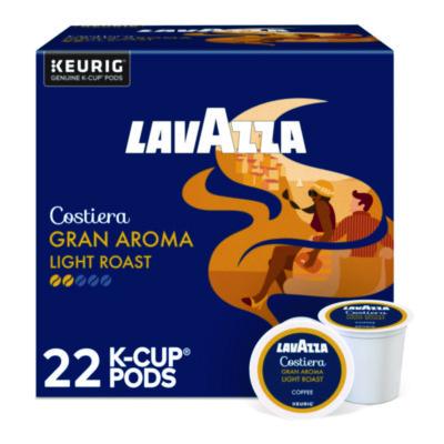 LAV6002 Gran Aroma Coffee K-Cups, 22/Box LAVAZZA
