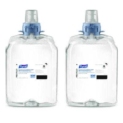 GOJ529402CT Food Processing HEALTHY SOAP BAK E2 Antimicrobial Foam Refill, For FMX-20 Dispensers, Fragrance-Free, 2,000 mL, 2/Carton