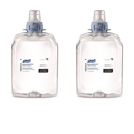 GOJ521202 Education HEALTHY SOAP Fragrance Free Foam Refill, Unscented, 2,000 mL, 2/Carton