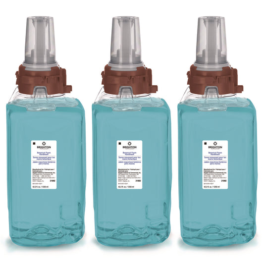 GOJ370137 ADX Foaming Hand Soap Refills, Botanical Scent, 1,250 mL, 3/Carton