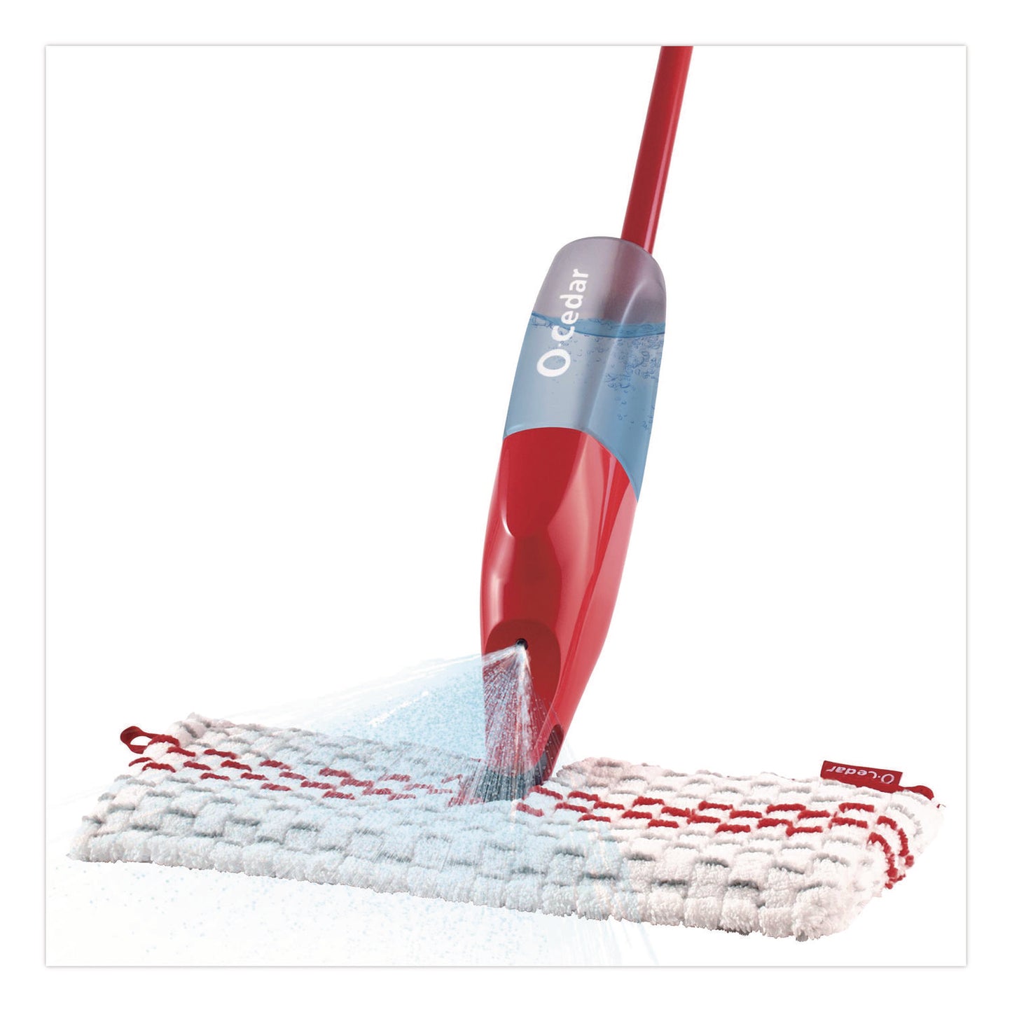 FHD173563EA ProMist MAX Spray Mop, Red/White/Gray Microfiber Head, 48" Red/Black/Gray Plastic Handle
