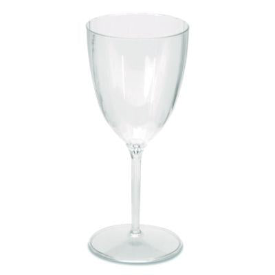 WNACW6WINE Classicware One-Piece Stemware, 6 oz, Plastic, Clear, 100/Carton