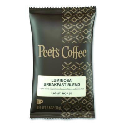 PEE507627 Coffee and Tea Coffee, Luminosa Breakfast Blend, 2.5 oz Frack Pack, 18/Box