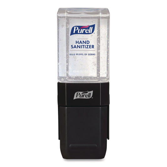 GOJ4424D6 ES1 Hand Sanitizer Dispenser Starter Kit, 450 mL, 3.12 x 5.88 x 5.81, Graphite