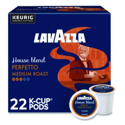 LAV5000382580 Perfetto Coffee K-Cups, House Blend, 0.41 oz, 22/Box LAVAZZA