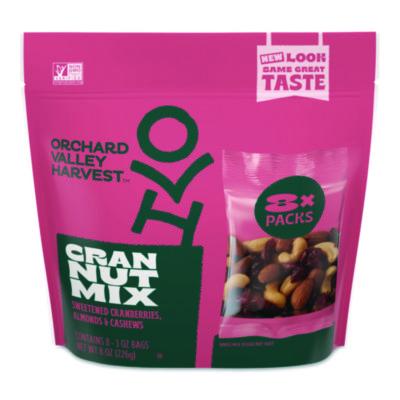 OVHJOH36414 Cranberry Nut Mix, (8) 1 oz Bags