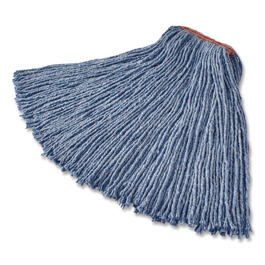 RCPFGF51700BL00 Dura Pro Blend Wet Mop, Cotton/Rayon/Synthetic, Medium, Blue