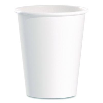 SCC370WPK Paper Hot Cups, 10 oz, White, 50/Pack