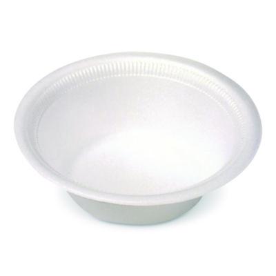 DCC12BWWCRPK Concorde Foam Bowls, 12 oz, White, 125/Pack