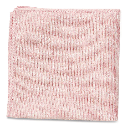 RCP1820581 Microfiber Cleaning Cloths, 16 x 16, Red, 24/Pack RUBBERMAID COMMERCIAL PROD.