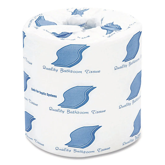 GEN800 Bath Tissue, Septic Safe, 2-Ply, White, 420 Sheets/roll, 96 Rolls/carton GEN