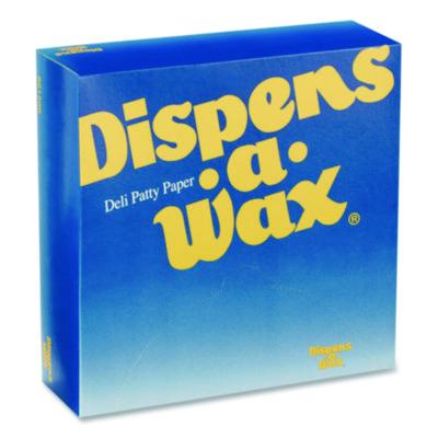 DXE801200 Dispens-A-Wax Waxed Deli Patty Paper, 6 x 6, 1,000/Box, 10 Boxes/Carton