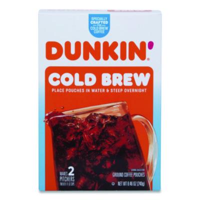GMTSMU00988 Cold Brew Coffee Packets, 2.12 oz Packets, 4/Box