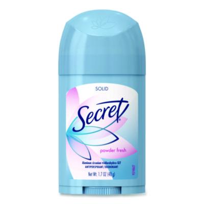 PGC12442 Invisible Solid Anti-Perspirant and Deodorant, Powder Fresh Scent, 1.7 oz Stick PROCTER & GAMBLE