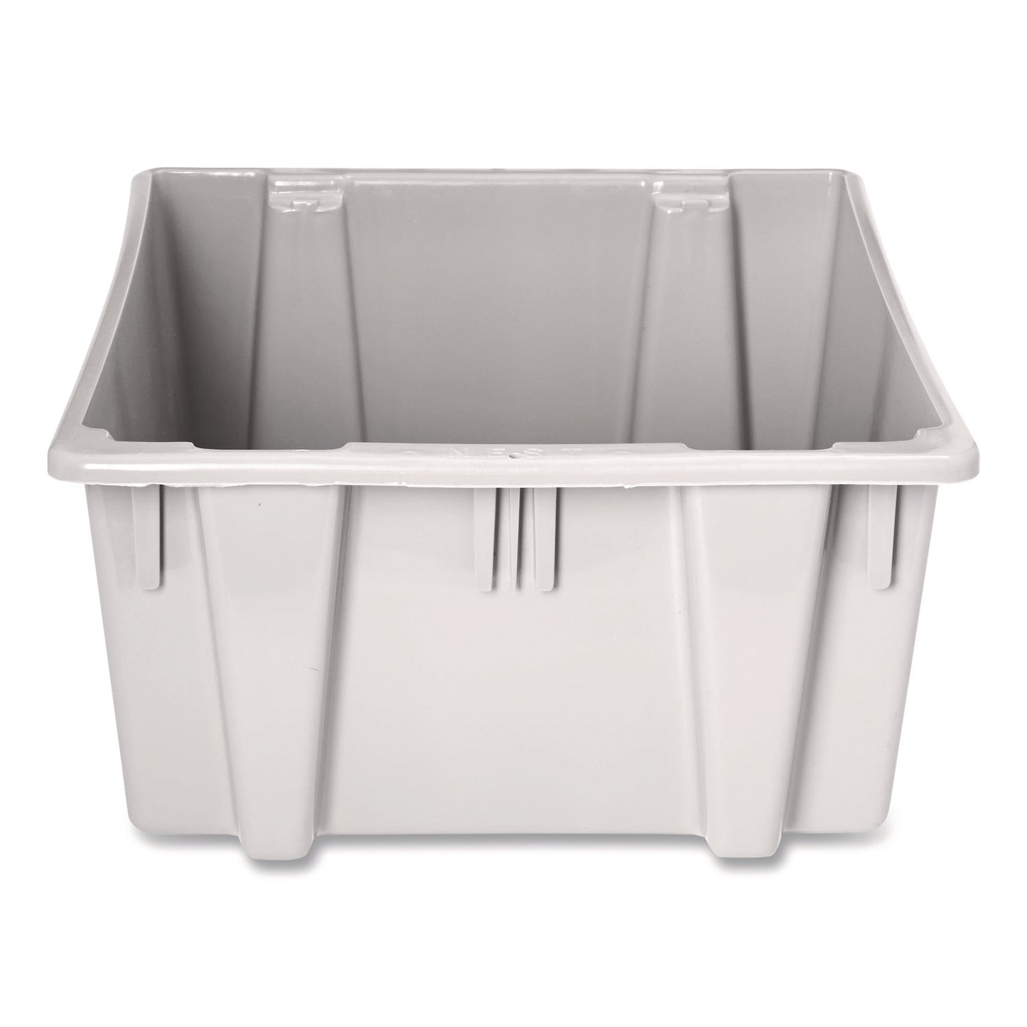 RCPFG172200GRAY Palletote Box, 11.97 gal, 1.6 cu ft, 15.5" x 19.5" x 13", Gray