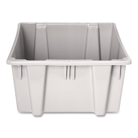 RCPFG172200GRAY Palletote Box, 11.97 gal, 1.6 cu ft, 15.5" x 19.5" x 13", Gray