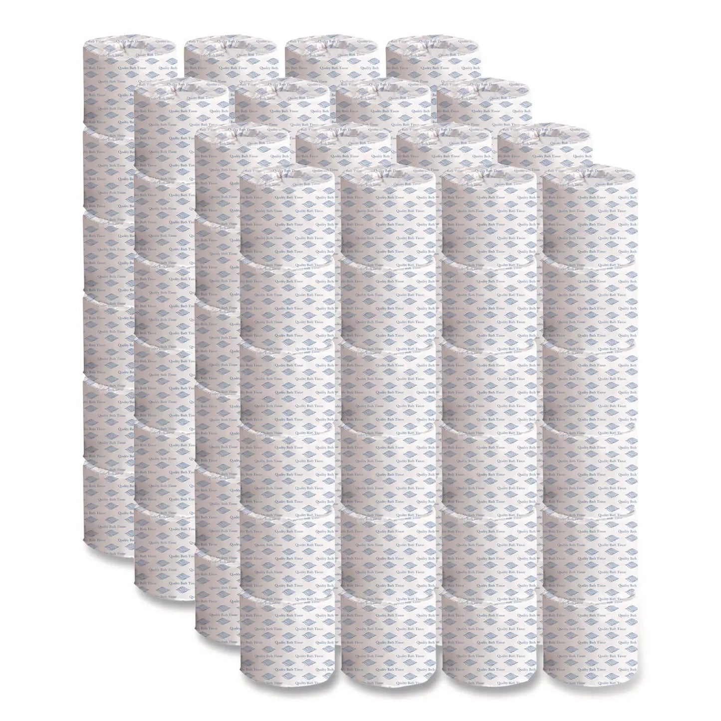 GEN248 Standard Bath Tissue, 2-Ply, White, 400 Sheets/Roll, 96 Rolls/Carton GEN