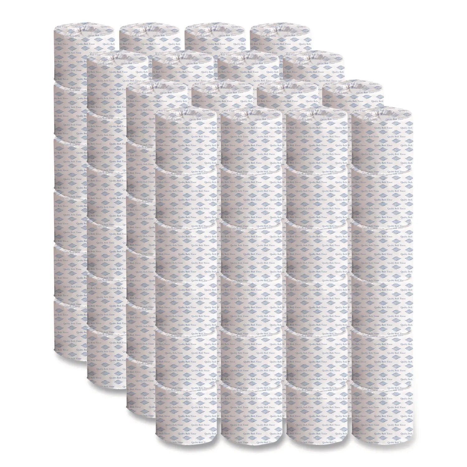 GEN248 Standard Bath Tissue, 2-Ply, White, 400 Sheets/Roll, 96 Rolls/Carton GEN