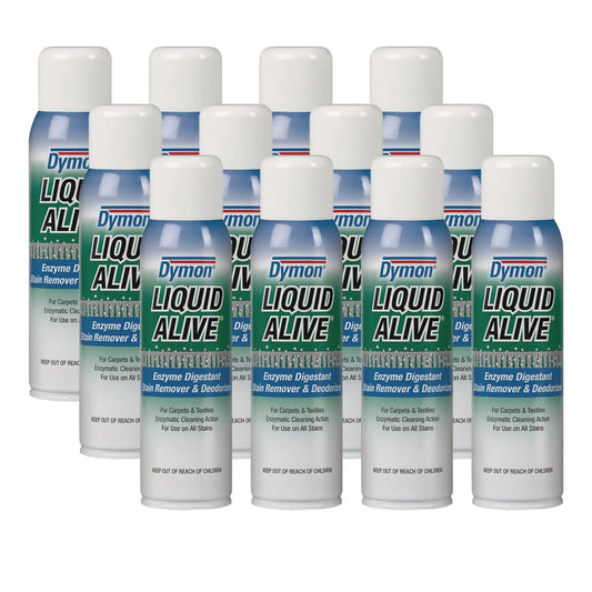 ITW33420 Liquid Alive Carpet Cleaner/deodorizer, 20 Oz Aerosol Spray, 12/carton Dymon