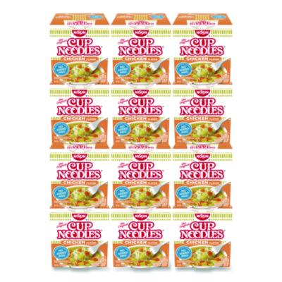 NSFNIS23003 Cup Noodles, Chicken, 2.25 oz Cup, 12/Carton
