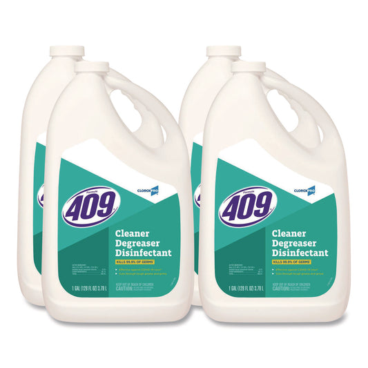 CLO35300CT CloroxPro Cleaner Degreaser Disinfectant, 128 oz Refill, 4/Carton