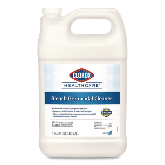 CLO68978EA Bleach Germicidal Cleaner, 128 Oz Refill Bottle