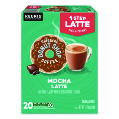 DIE8179 Mocha One Step Latte K-Cup, Vanilla, 20/Box