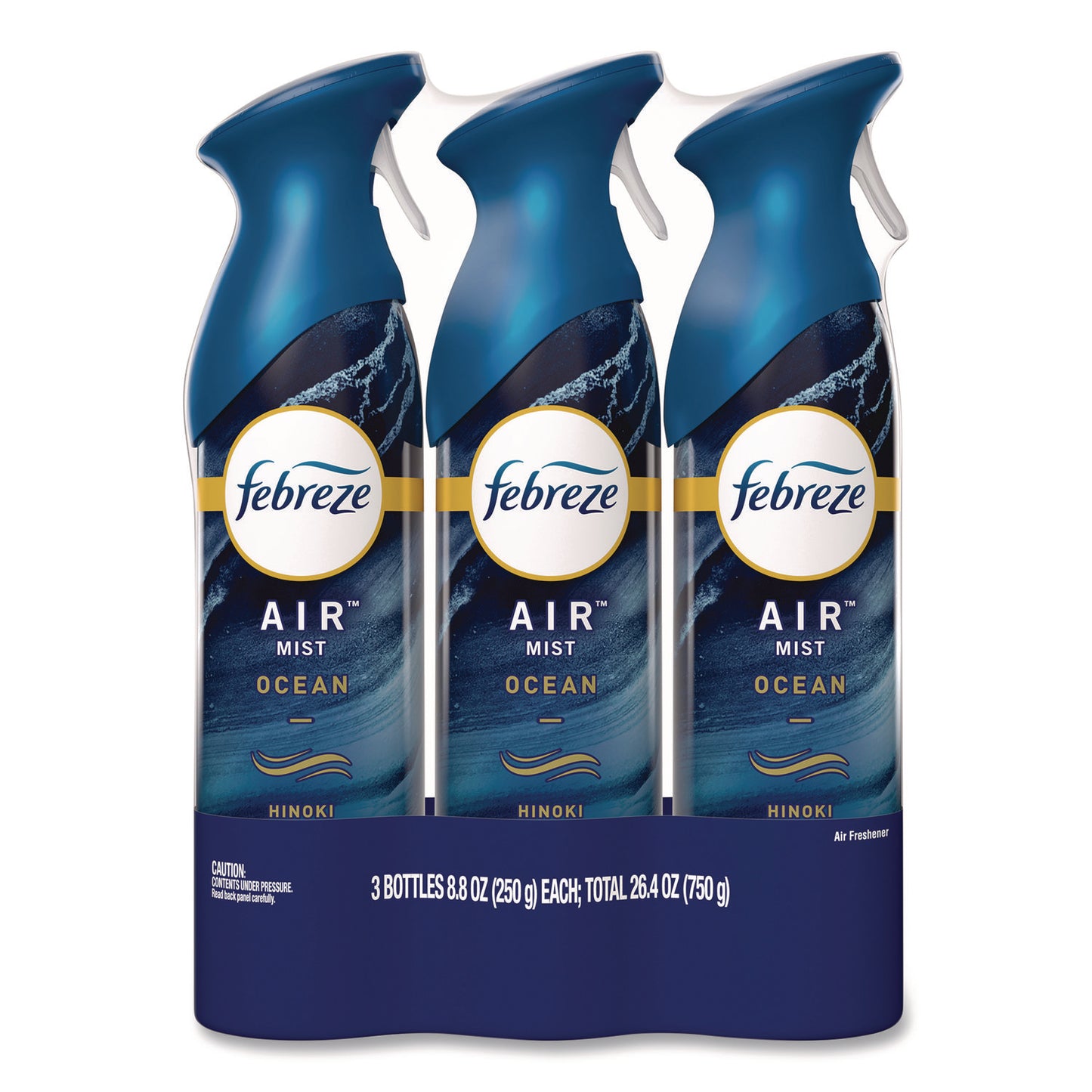 PGC43888 AIR, Ocean, 8.8 oz Aerosol Spray, 3/Pack