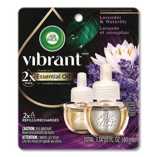 RAC6233803076 Scented Oil Refill, Lavender and Waterlily, 0.67 oz, 2/Pack