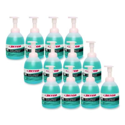 BET759E900 UltraBlue Antibacterial Foaming Skin Cleanser, Fragrance-Free, 500 mL Bottle, 12/Carton