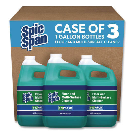 PGC02001 Liquid Floor Cleaner, 1 Gal Bottle, 3/carton Spic and Span