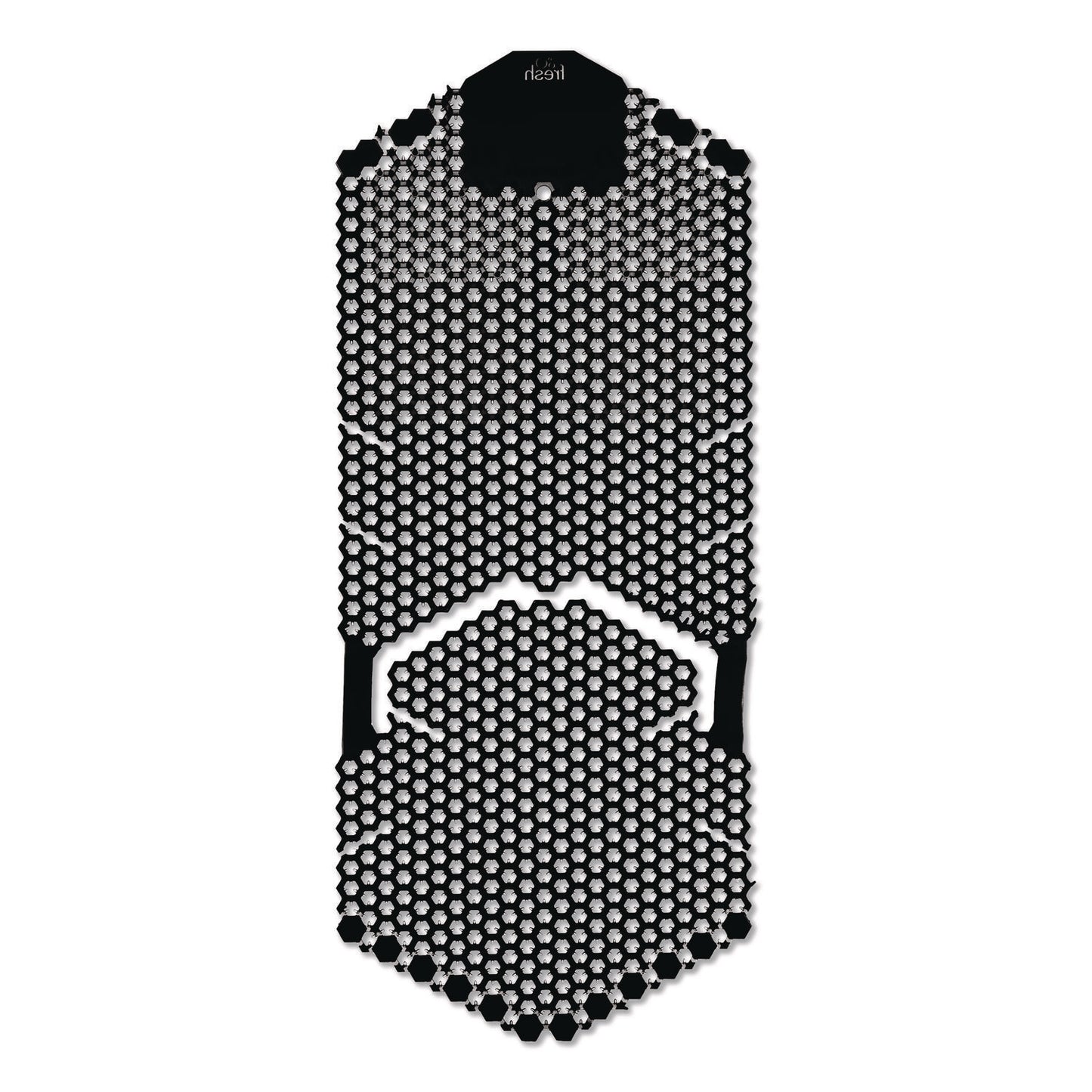 BWKVERUSBK Vertical Urinal Screen, Midnight Coast Scent, Black, 5.22 oz, 6/Carton