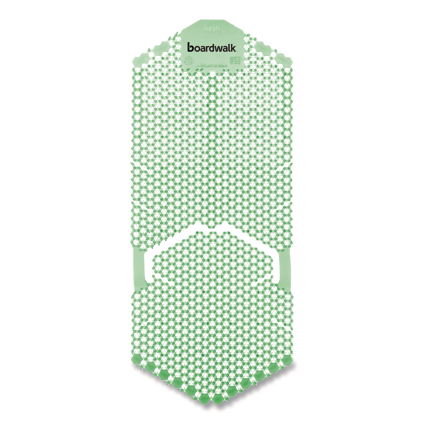 BWKVERUSGR Vertical Urinal Screen, Cucumber Melon Scent, Green, 5.22 oz, 6/Carton