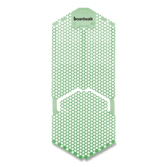 BWKVERUSGR Vertical Urinal Screen, Cucumber Melon Scent, Green, 5.22 oz, 6/Carton