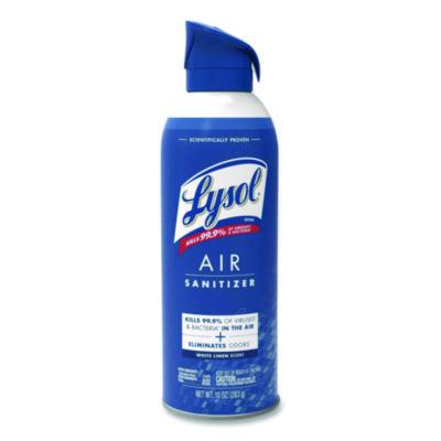 RAC99351EA Air Sanitizer Spray, White Linen Scent, 10 oz Aerosol Spray RECKITT BENCKISER