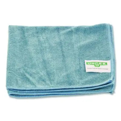 UNGMF40B SmartColor MicroWipes 4000, Heavy-Duty, Microfiber, 16 x 15, Blue, 10/Pack UNGER