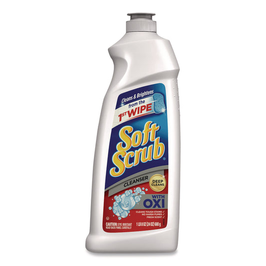 DIA07226 Oxi Cleanser, Clean Scent, 24 oz Bottle, 8/Carton