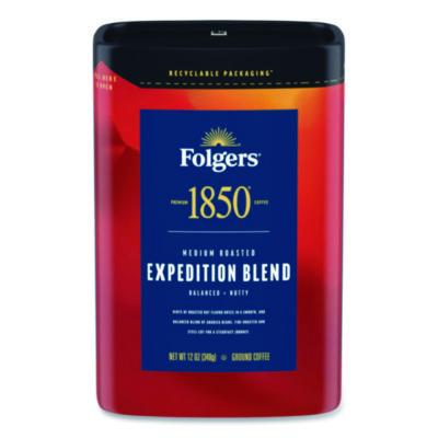 FOL93312EA Expedition Blend Roast Ground Coffee, 12 oz Canister
