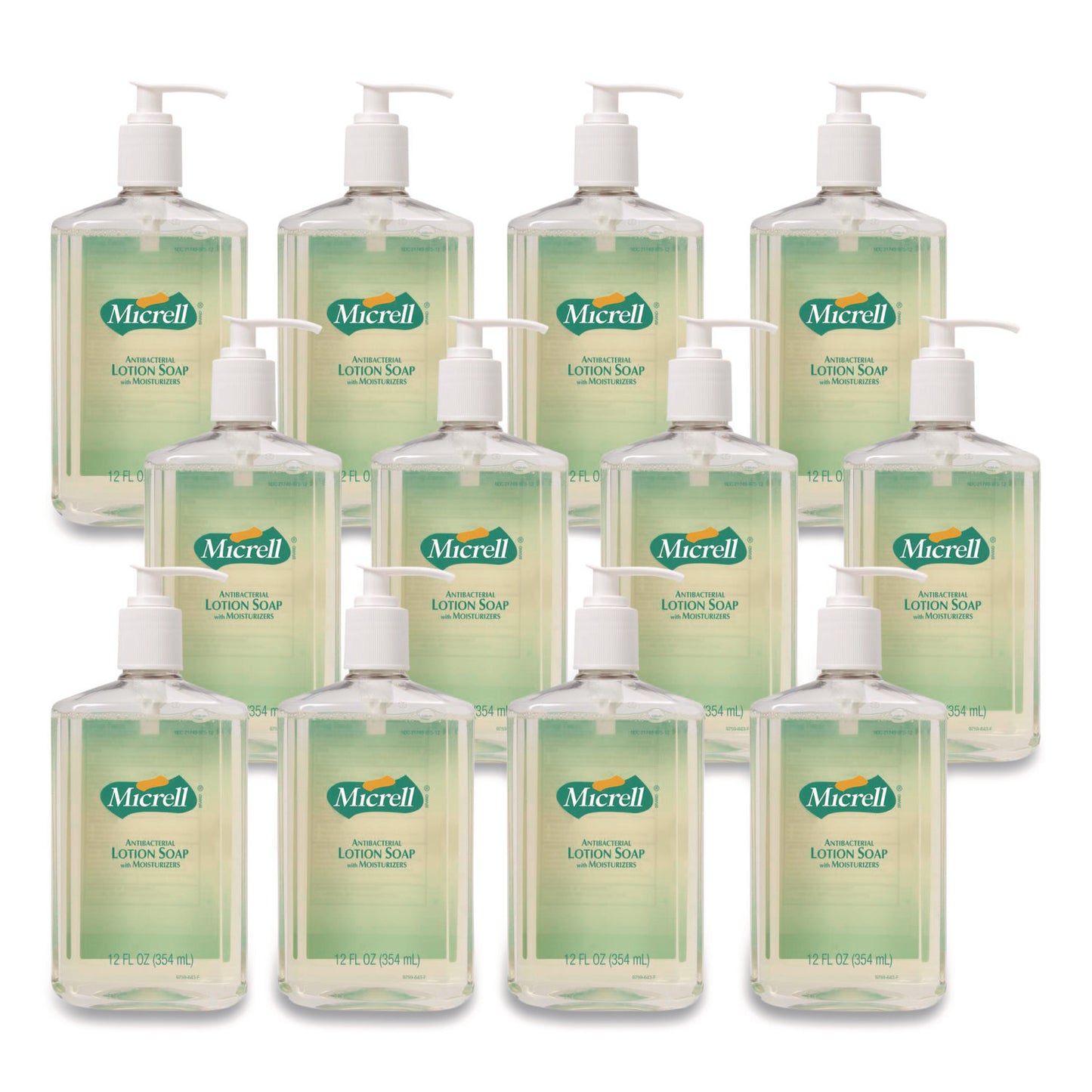 GOJ975912 Antibacterial Lotion Soap, Floral Scent, 12 oz