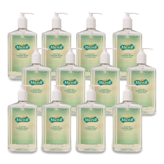 GOJ975912 Antibacterial Lotion Soap, Floral Scent, 12 oz