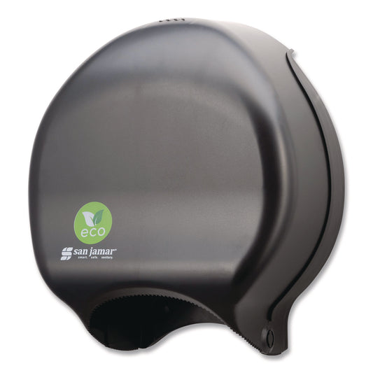 SJMR2000REBK Ecological Green Tissue Dispenser, 16.75 x 5.25 x 12.25, Black San Jamar